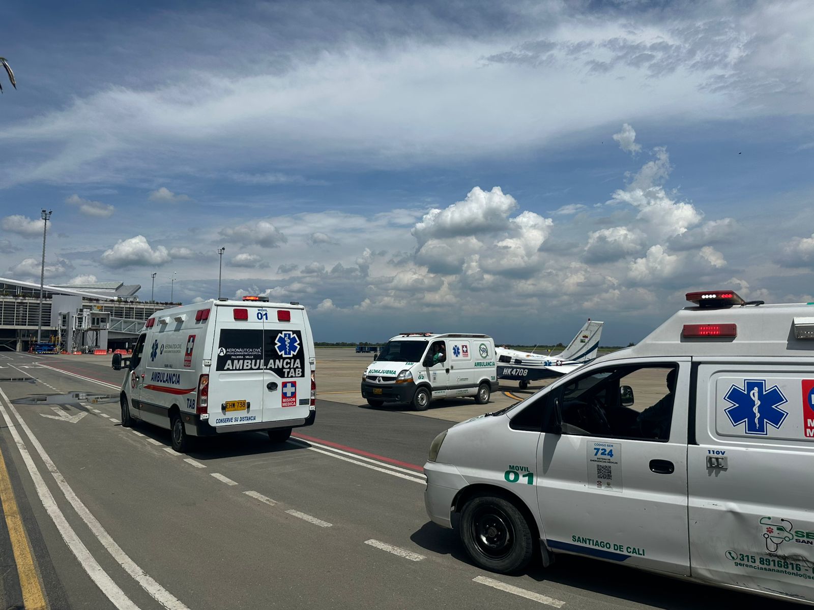Ambulancias en Cali Aeropuerto Alfonso Bonilla