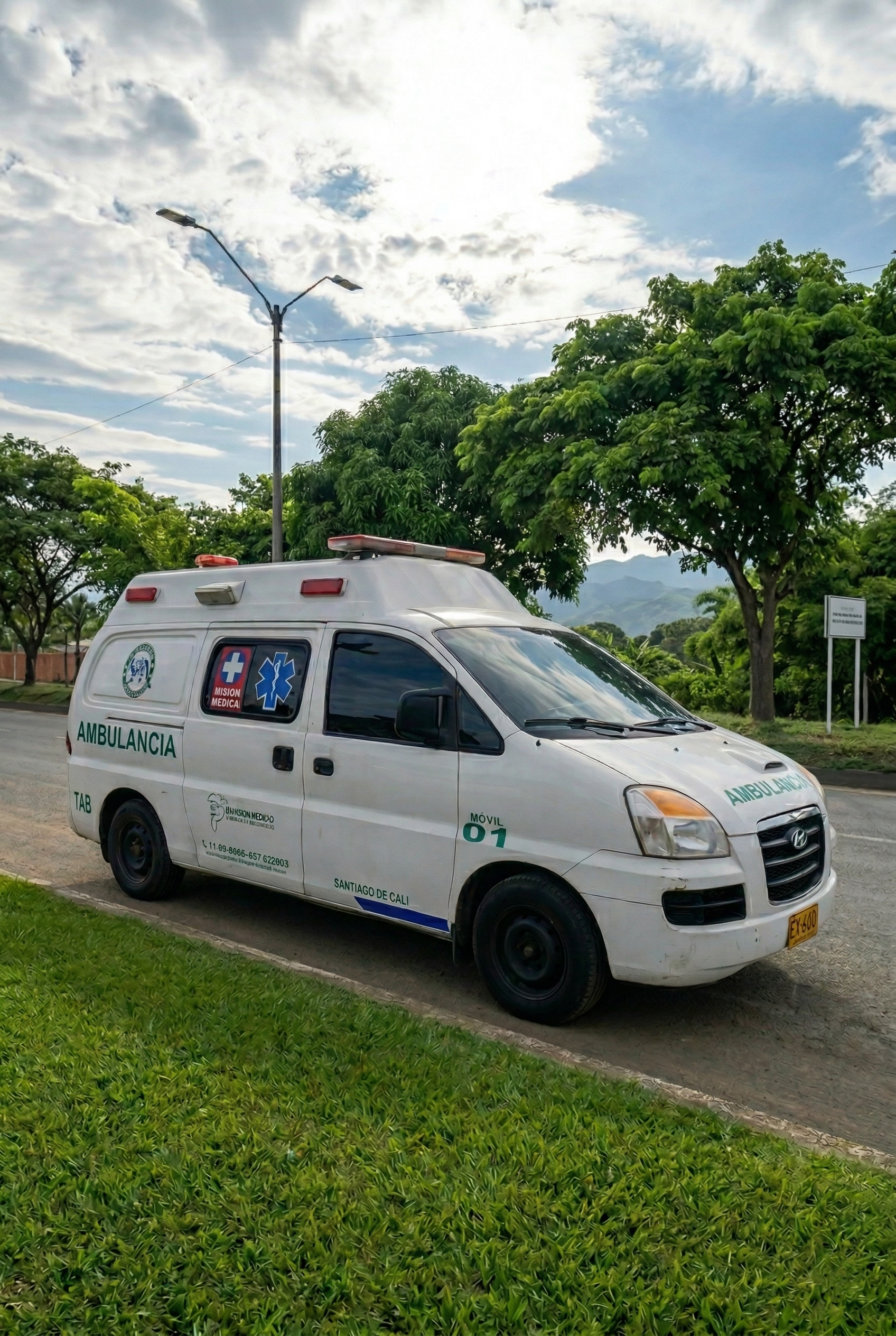 ambulancia básica en Cali Servimed